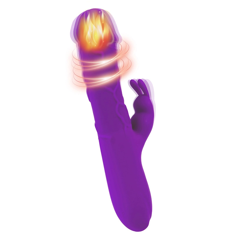 Vibrator sa zagrevanjem Helios purple i lubrikant