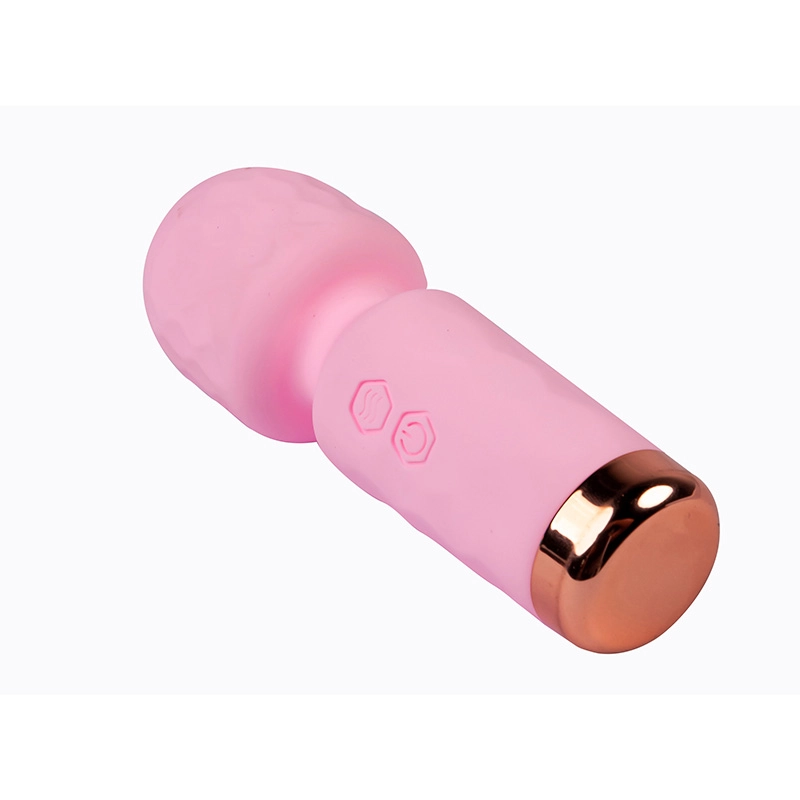Mini wand Eros pink i lubrikant
