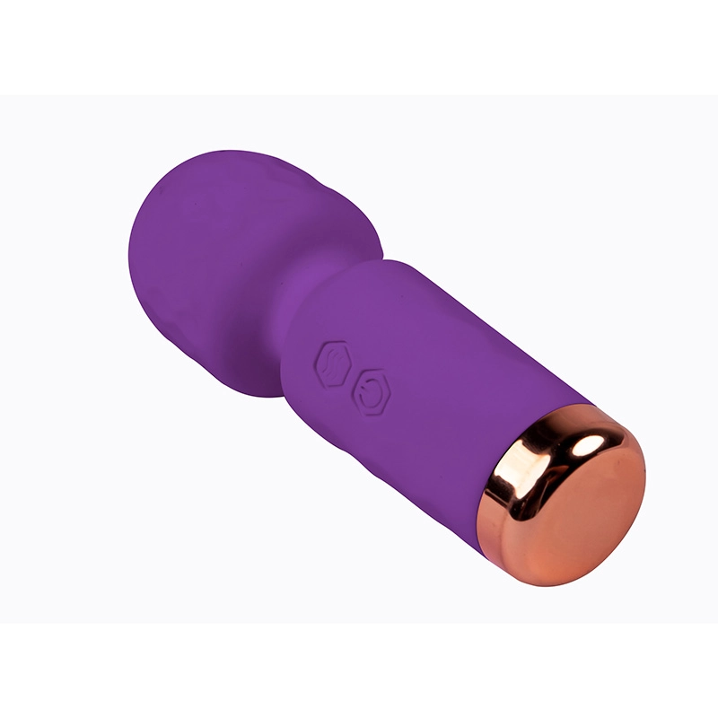 Mini wand Eros purple i lubrikant