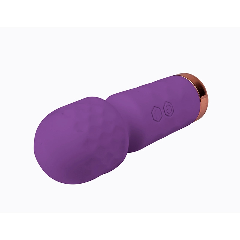 Mini wand Eros purple i lubrikant