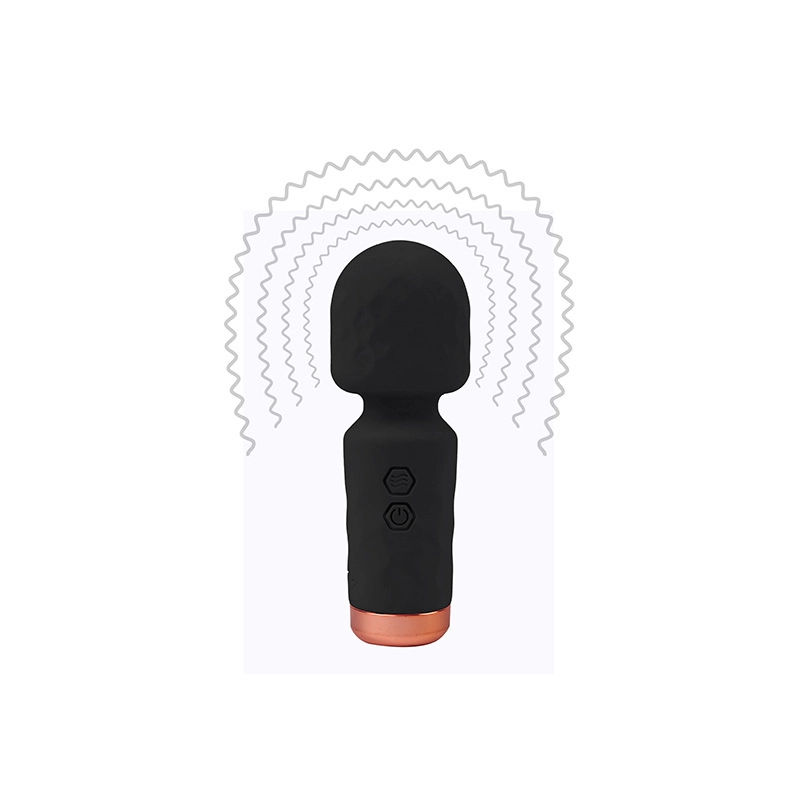 Mini wand Eros black i lubrikant