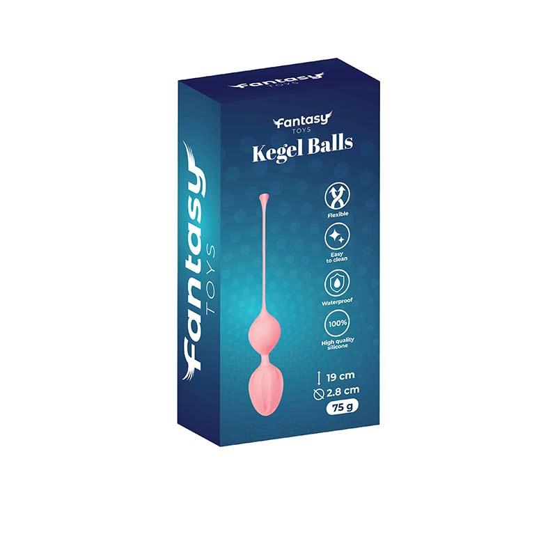 Kegel balls pink 75g i lubrikant