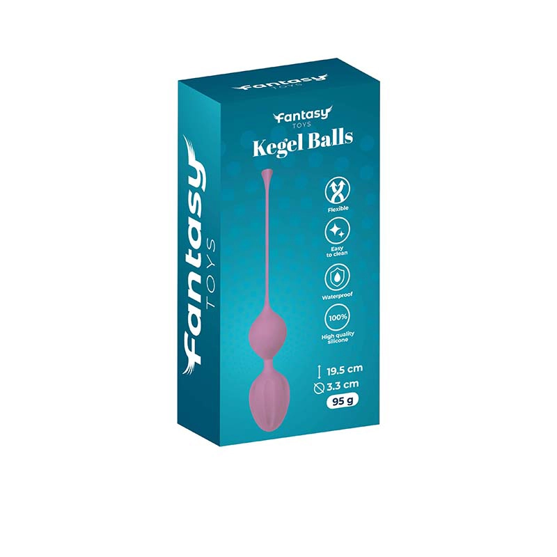 Kegel balls purple 95g i lubrikant