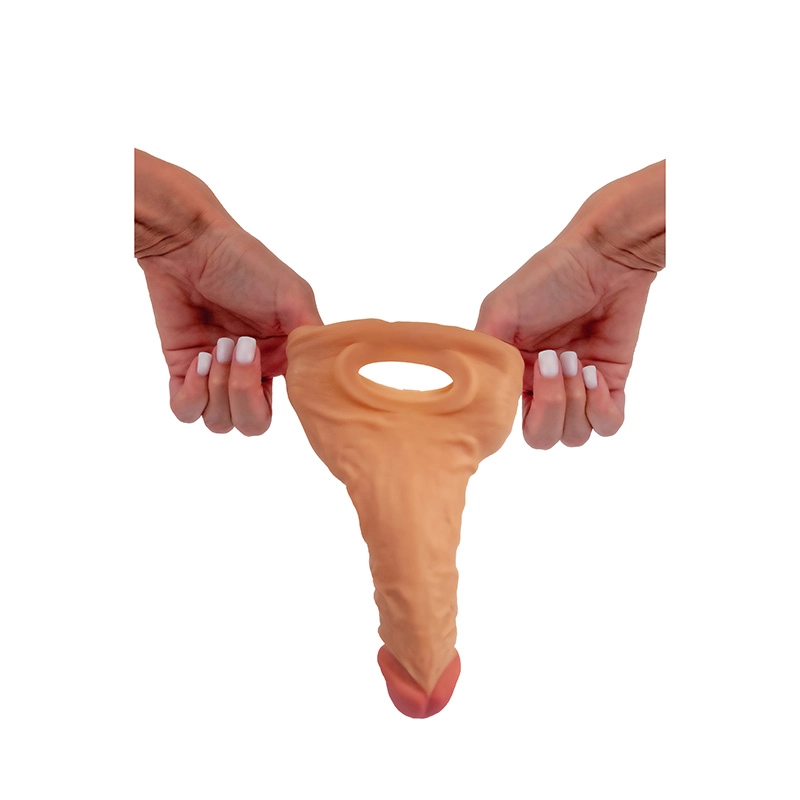 Realisticna navlaka za penis 21.5cm i lubrikant