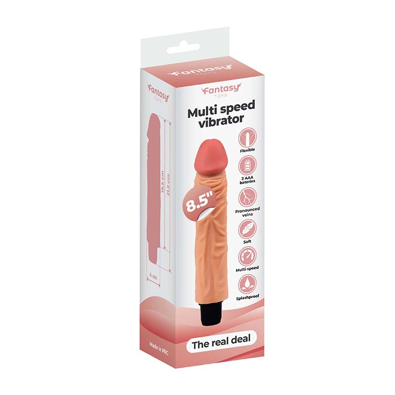Mekani vibrator 21.5cm the real deal i lubrikant