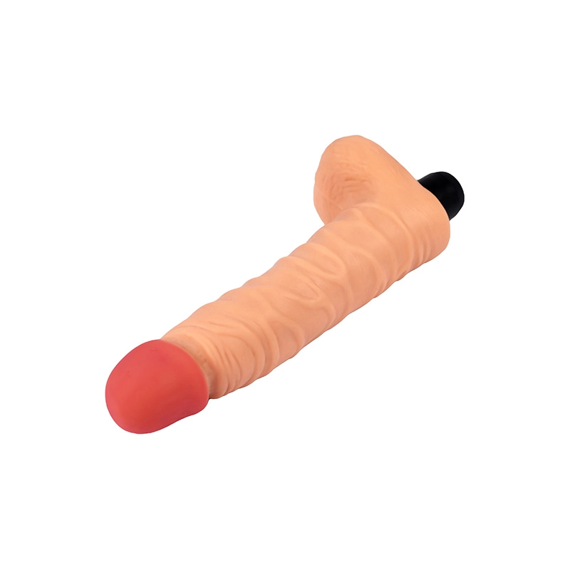 Mekani vibrator sa testisima 21cm the real deal i lubrikant