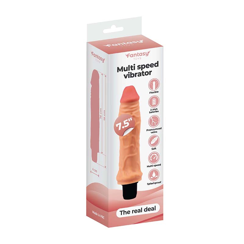 Mekani vibrator 19cm the real deal i lubrikant
