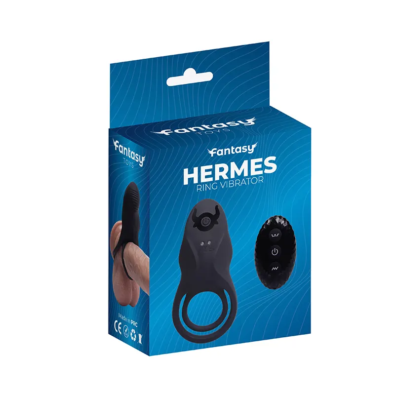 Vibro prsten sa bezicnim daljinskim Hermes i lubrikant