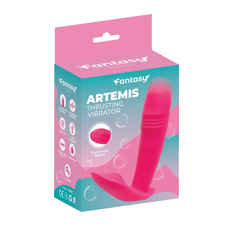 Vibrator sa intezivnim pomeranjem Artemis i lubrikant