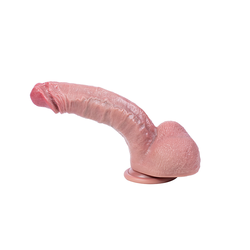 Savitljivi silikonski dildo Hyper Realistic Dildo i lubrikant