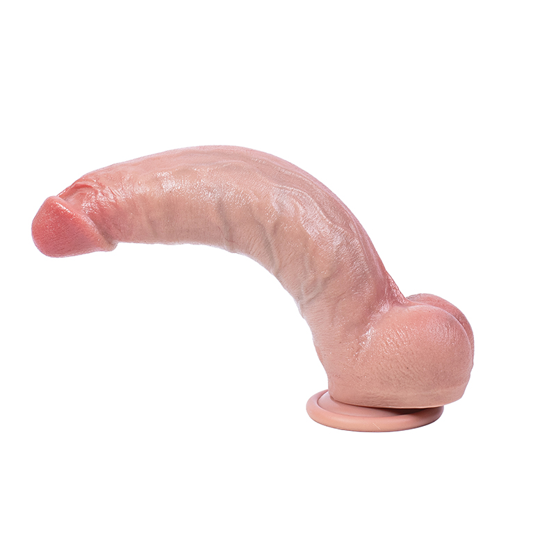 Savitljivi silikonski dildo Hyper Realistic Dildo 25cm i lubrikant