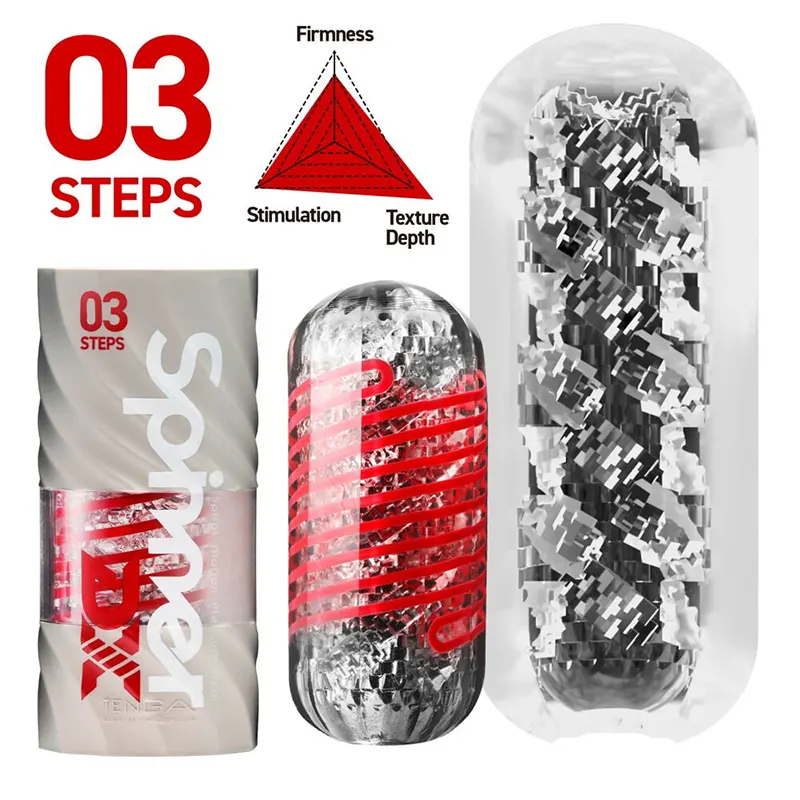 Masturbator Tenga Spinner DX Steps