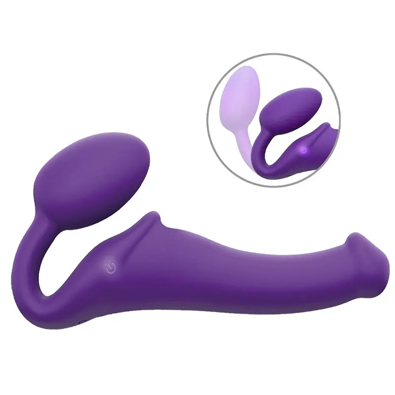 Strap-on-me Vibrating Bendable Strap On
