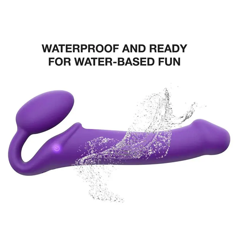 Strap-on-me Vibrating Bendable Strap On