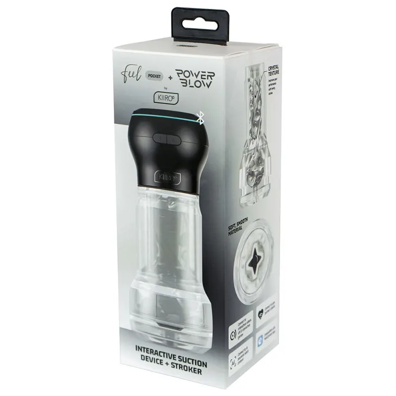 KIIRO Pocket Stroker Crystal PowerBlow Combo