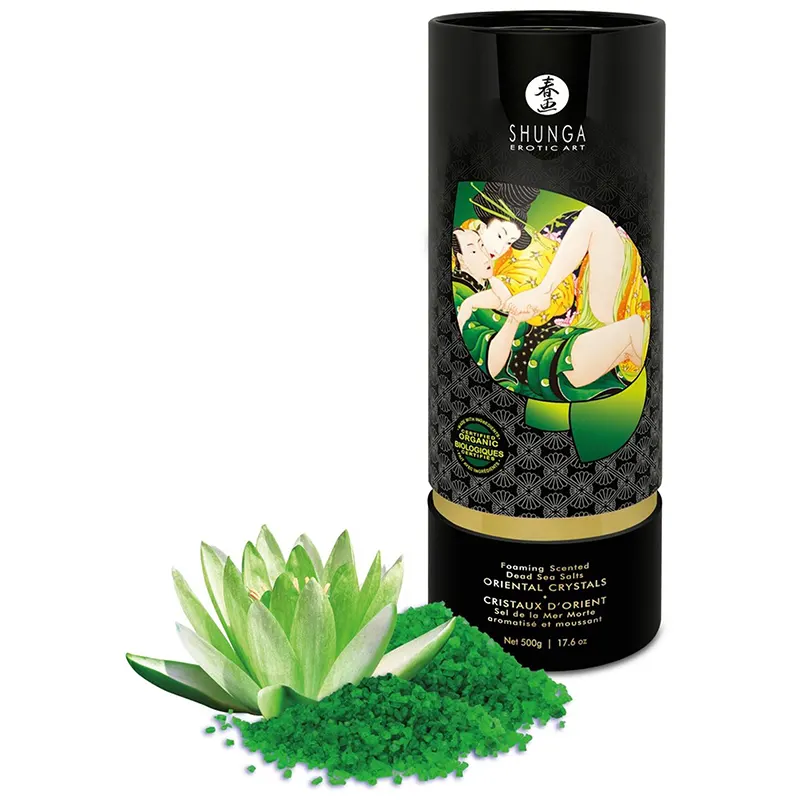 Shunga Bath Salts Oriental Crystals Lotus Flower