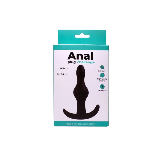 Silikonski Analni Dildo T Plug i lubrikant ku179