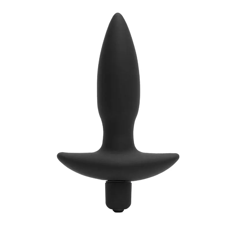 Silikonski analni vibrator S Vibrating Anal Plug i lubrikant ku180