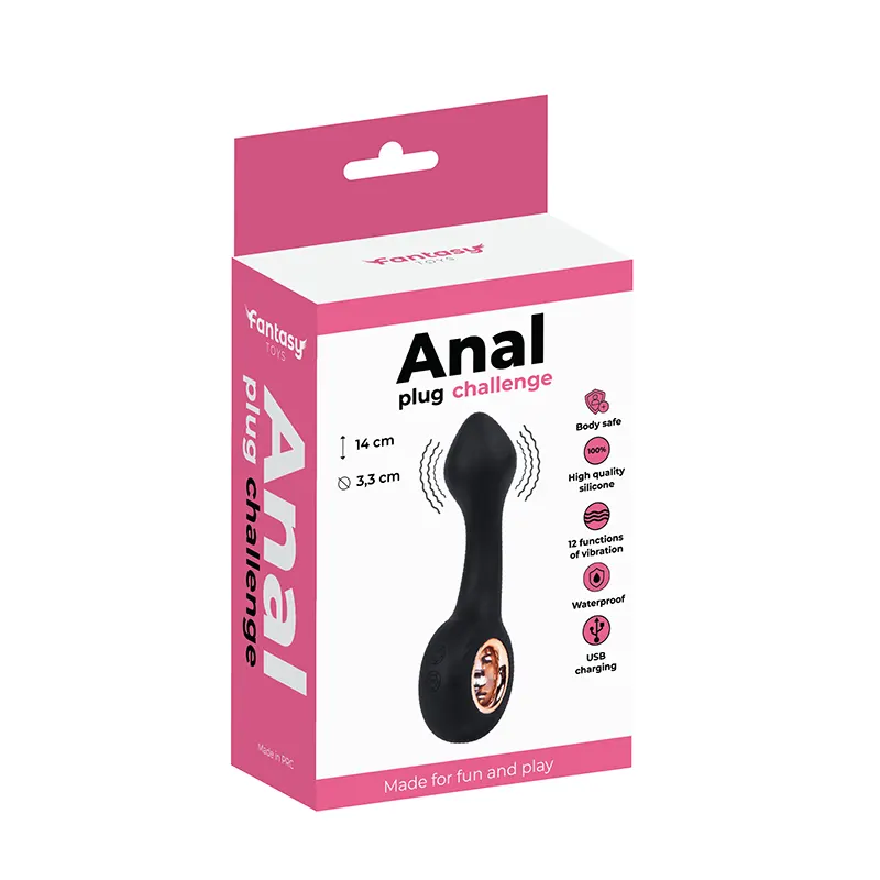 Analni vibrator i lubrikant ku214