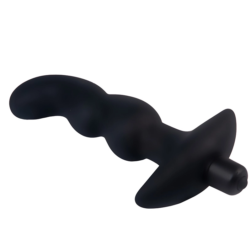 Zakrivljeni Analni Vibrator i lubrikant ku215