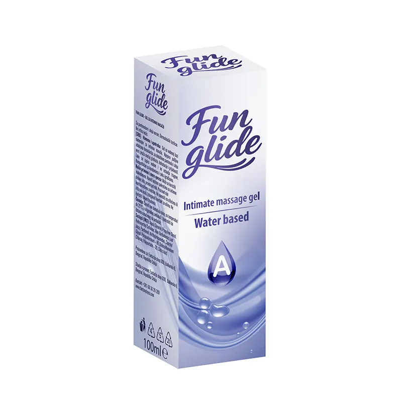 Zakrivljeni Analni Vibrator i lubrikant ku215