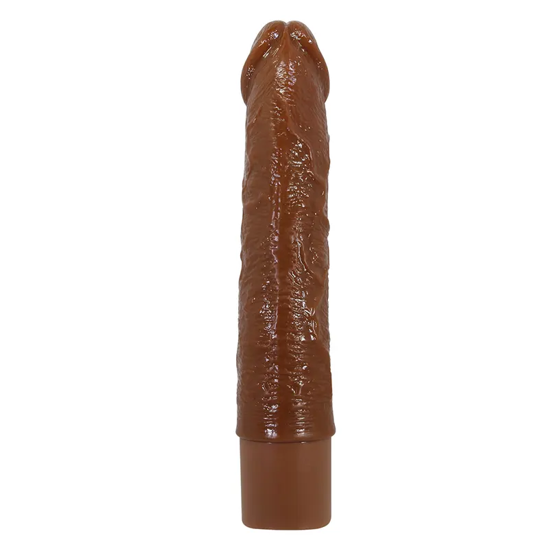 Crni realistični vibrator 20cm Leander