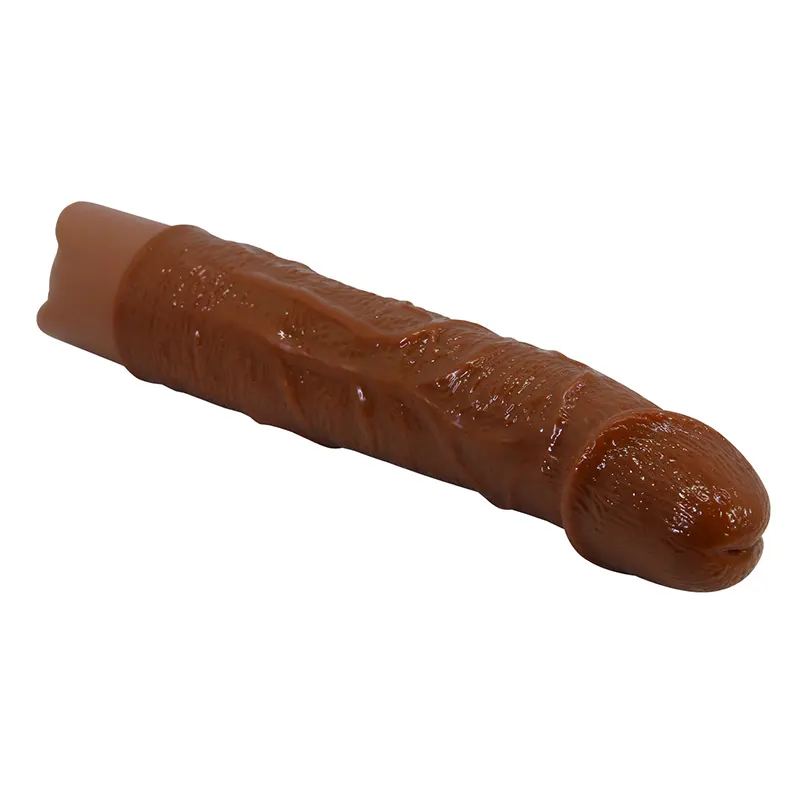 Crni realistični vibrator 20cm Leander