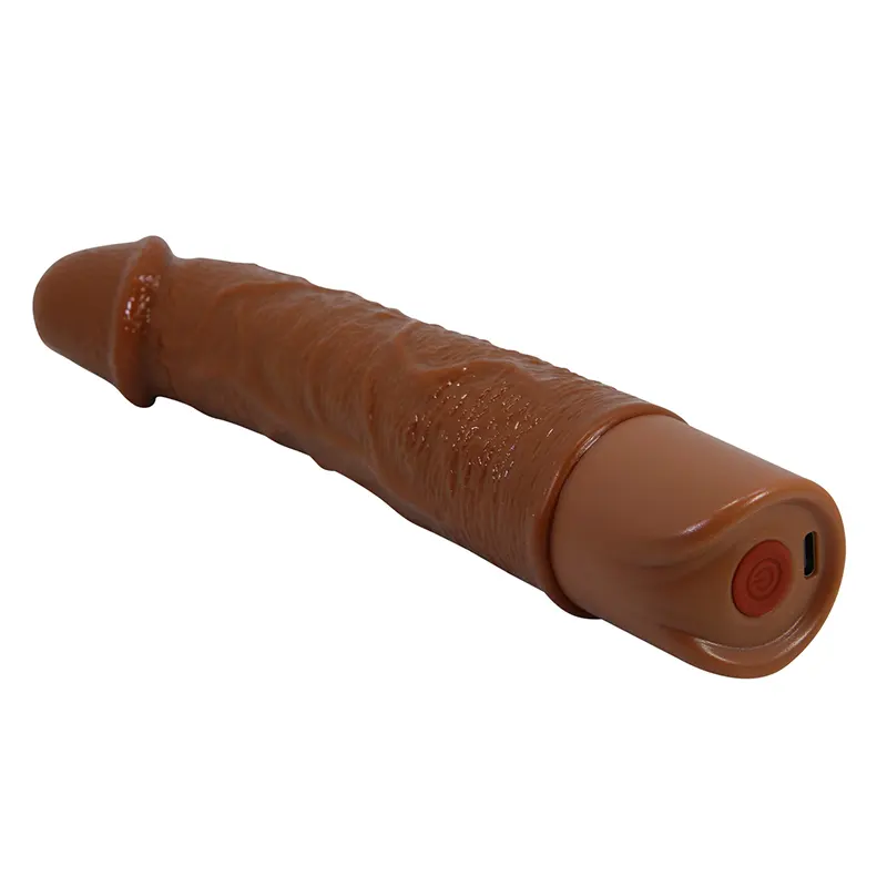 Crni realistični vibrator 20cm Leander