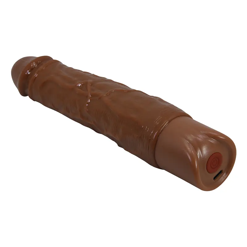 Crni realistični vibrator 22cm Osric