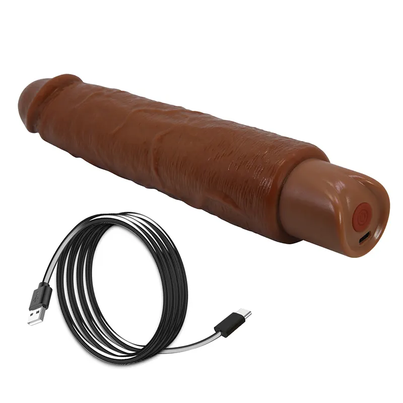 Crni realistični vibrator 25cm Soren