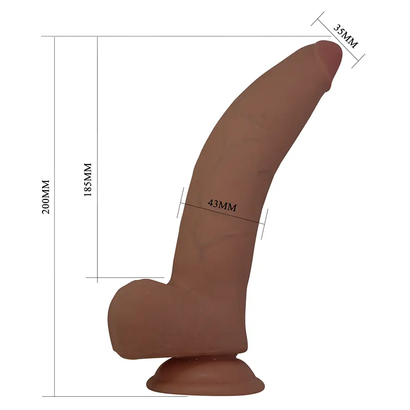 Realistični dildo 20cm Cuthbert