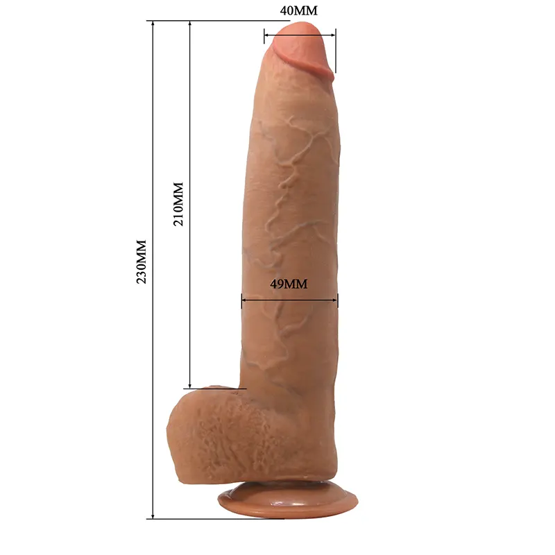 Realistični dildo 23cm Evander