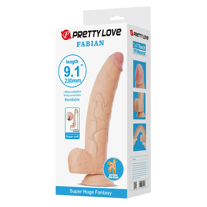 Realistični dildo 23cm Fabian