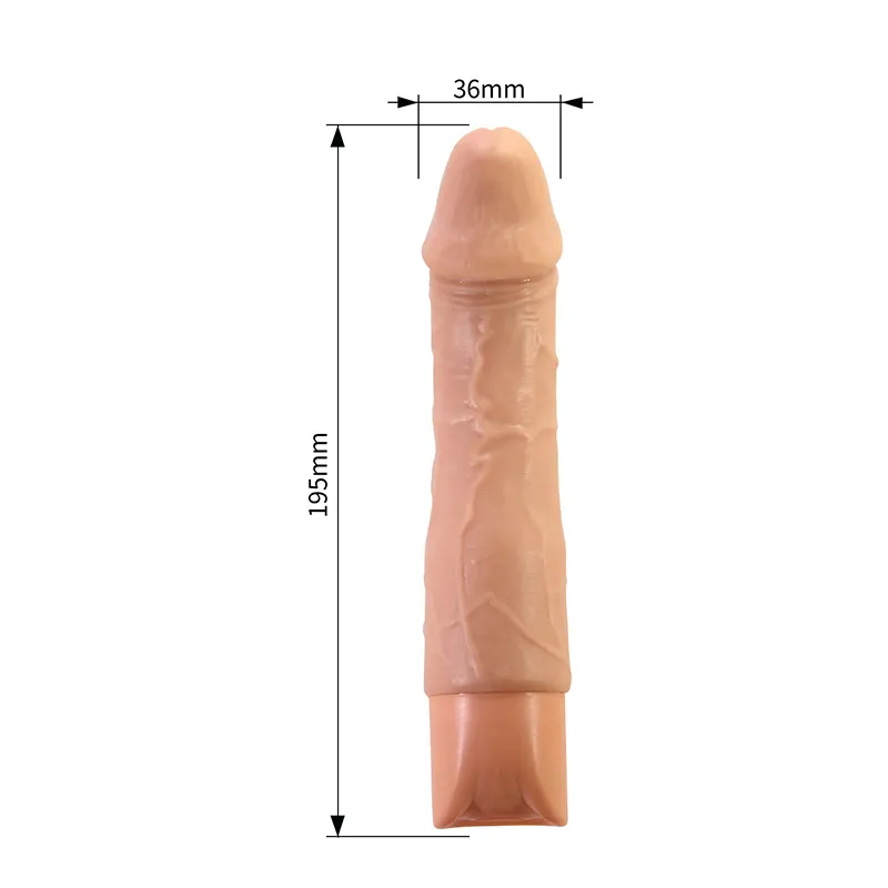 Realistični vibrator 20cm Jermain