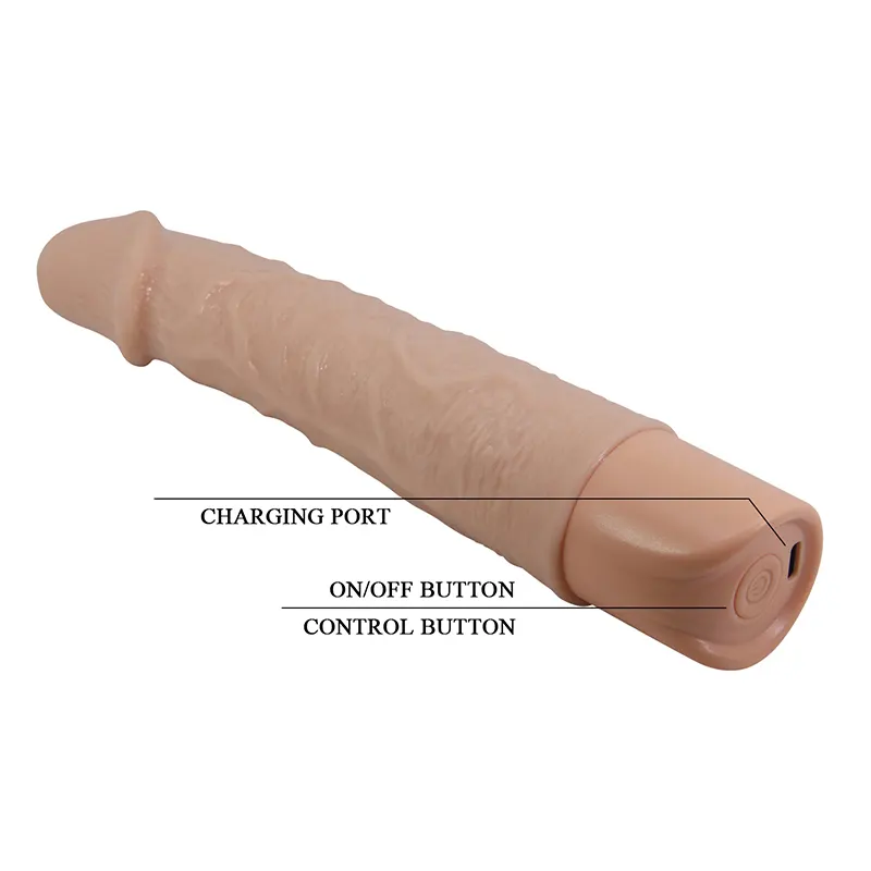 Realistični vibrator 20cm Leander