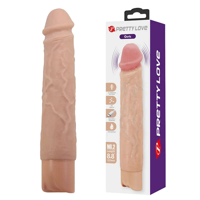Realistični vibrator 22cm Osric