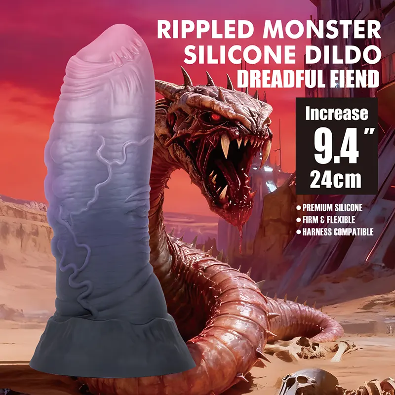 Silikonski dildo Dreadful Fiend