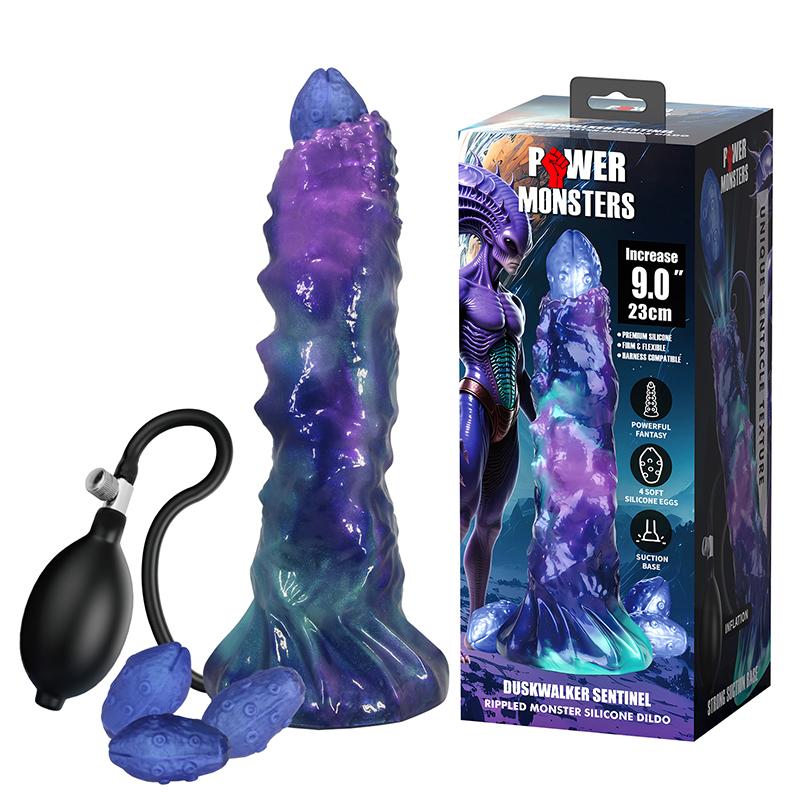 Silikonski dildo sa ejakulacijom Duskwalker Sentinel