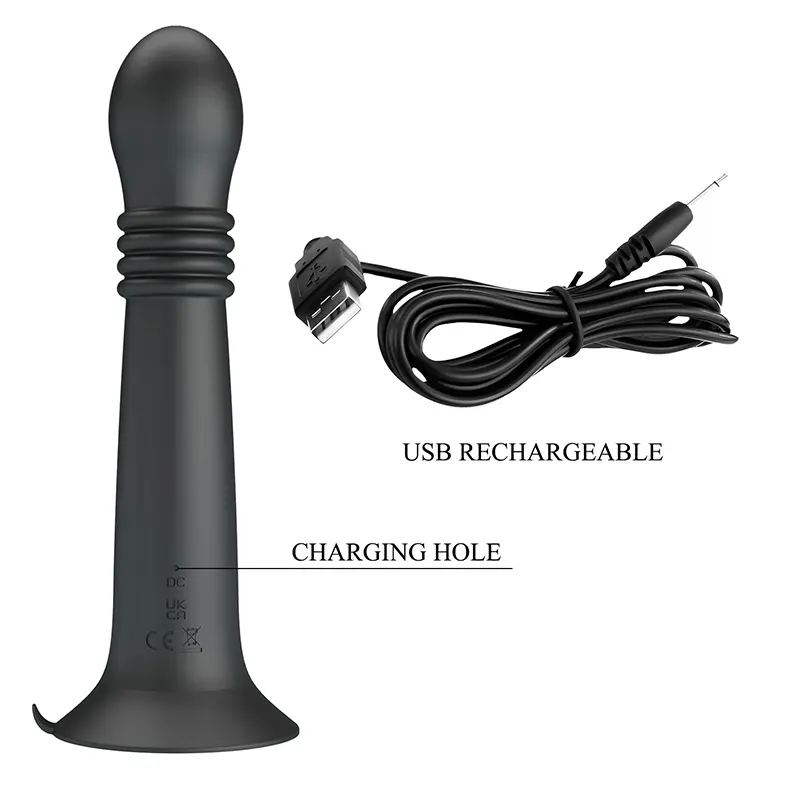 Silikonski dildo sa pomeranjem Stellan