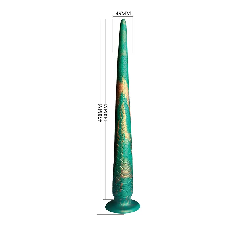 Silikonski dildo Verdant Titan