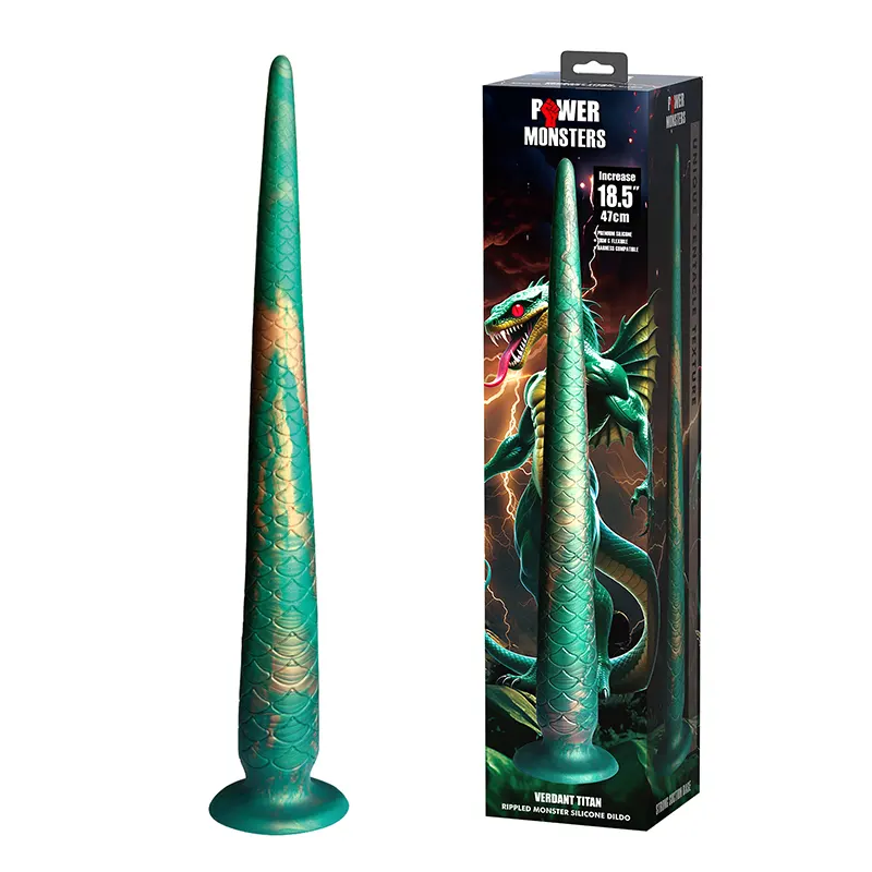 Silikonski dildo Verdant Titan