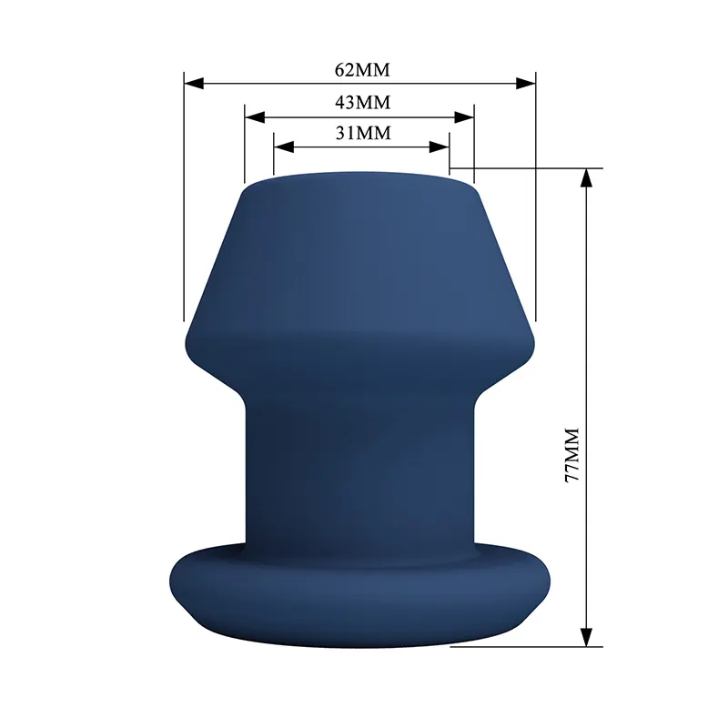 Šuplji analni dildo Jack