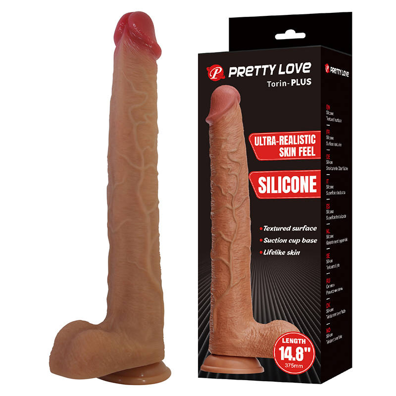 Veliki realistični dildo 38cm Torin