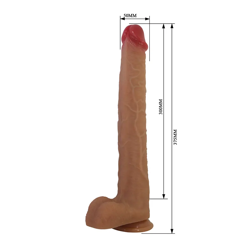 Veliki realistični dildo 38cm Torin