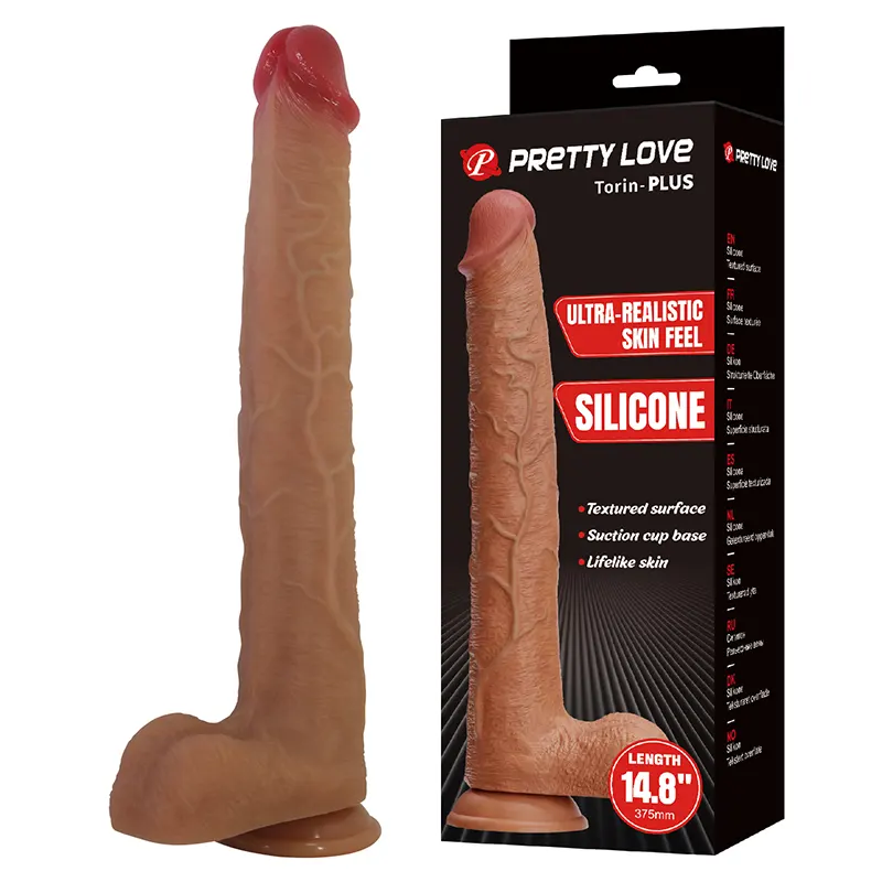Veliki realistični dildo 38cm Torin