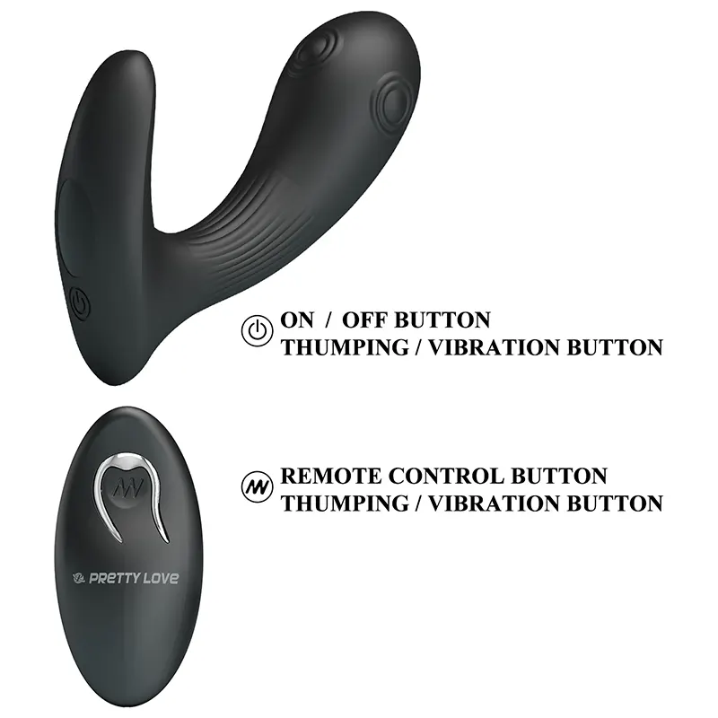 Vibrator sa bežičnim daljinskim Mirabelle