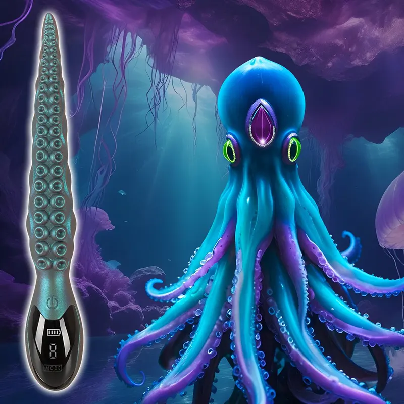 Silikonski vibrator Octo Vibes