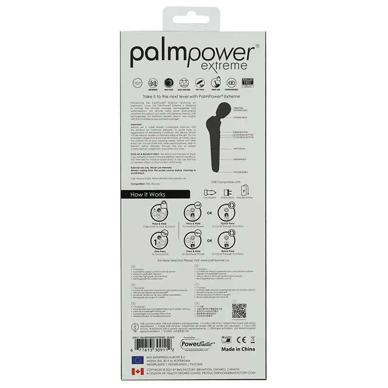 Premium klitoralni masazer Palmpower Extreme