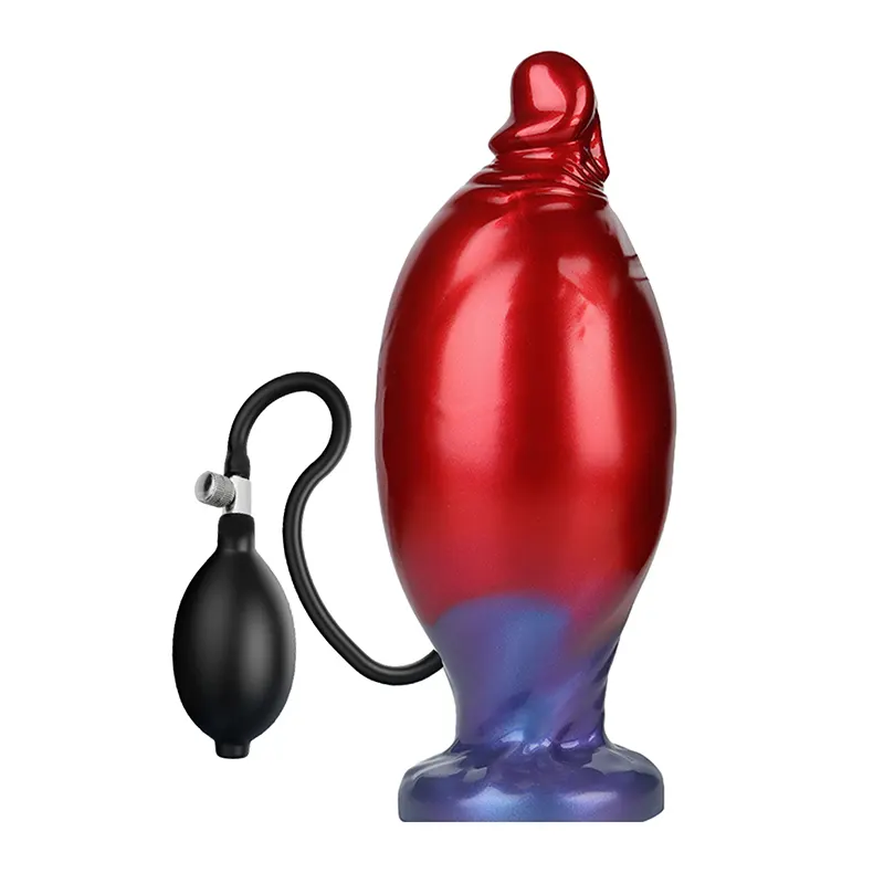 Silikonski dildo na naduvavanje Shadow Behemothi i Lubrikant Beasty Sperm ku229