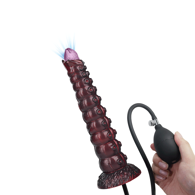 Silikonski dildo sa ejakulacijom Voidclaw Brute i Lubrikant Beasty Sperm ku232